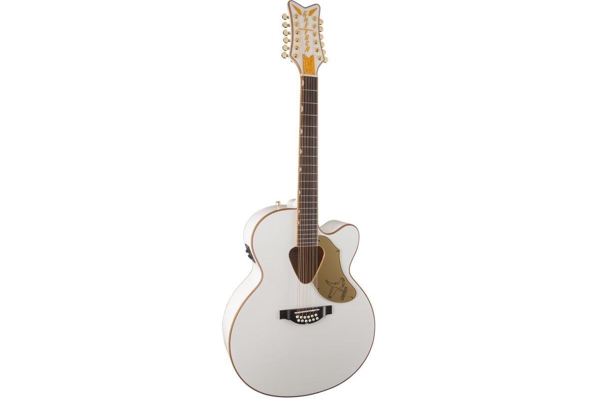 Гітара електроакустичнаGRETSCH G5022CWFE-12 RANCHER FALCON JUMBO WHITE 2