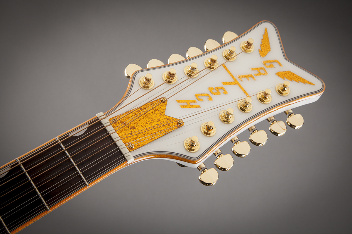 Гітара електроакустичнаGRETSCH G5022CWFE-12 RANCHER FALCON JUMBO WHITE 6