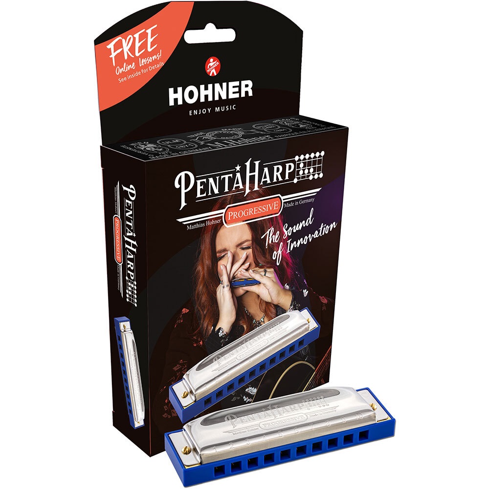 Губная гармошка Hohner M2116X Pentaharp Low F Box  3