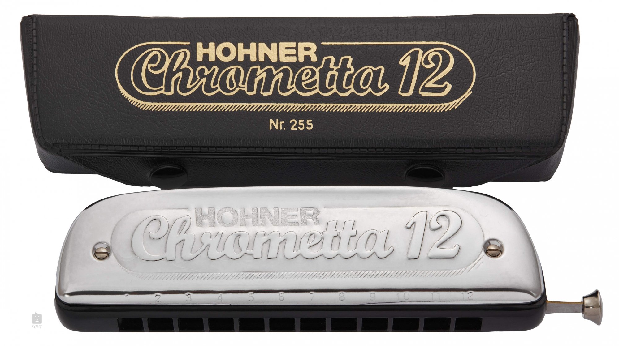 Губная гармошка Hohner M25508 Chrometta 12 G  2