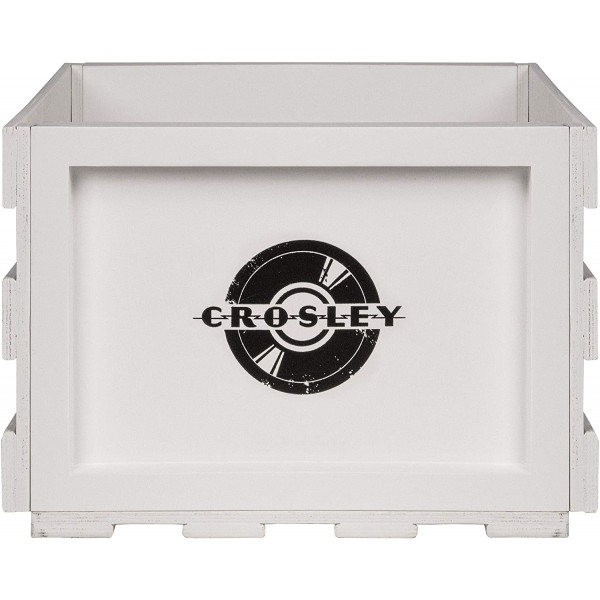 Ящик для хранения винила Crosley Record Storage Crate White 2 Ящик для хранения винила Crosley Record Storage Crate White 2