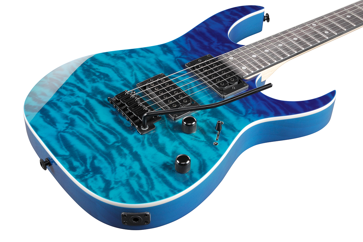 Электрогитара IBANEZ GRG120QASP-BGD  4