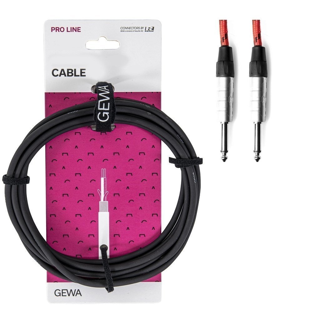 Інструментальний кабель GEWA Pro Line Mono Jack 6,3 мм/Mono Jack 6,3 мм (3 м)  2