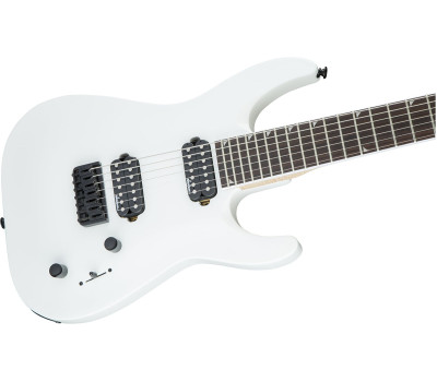 Електрогітара JACKSON JS32-7 DKA HT DINKY ARCH TOP AR SNOW WHITE  4