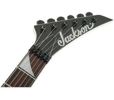Электрогитара JACKSON JS32 AH KING V WHITE WITH BLACK BEVELS  6
