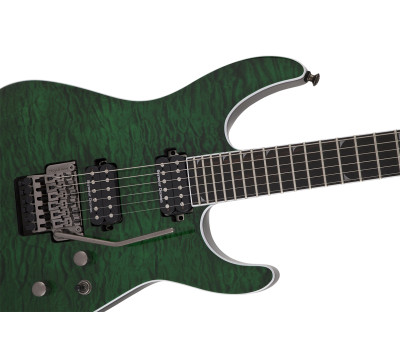 Электрогитара JACKSON PRO SERIES SL2Q MAHOGANY TRANS GREEN  5