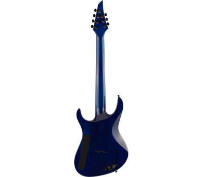 Електрогітара JACKSON PRO SIGNATURE CHRIS BRODERICK SOLOIST HT7P GLOSS TRANSPARENT BLUE  2