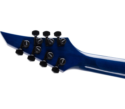 Електрогітара JACKSON PRO SIGNATURE CHRIS BRODERICK SOLOIST HT7P GLOSS TRANSPARENT BLUE  8