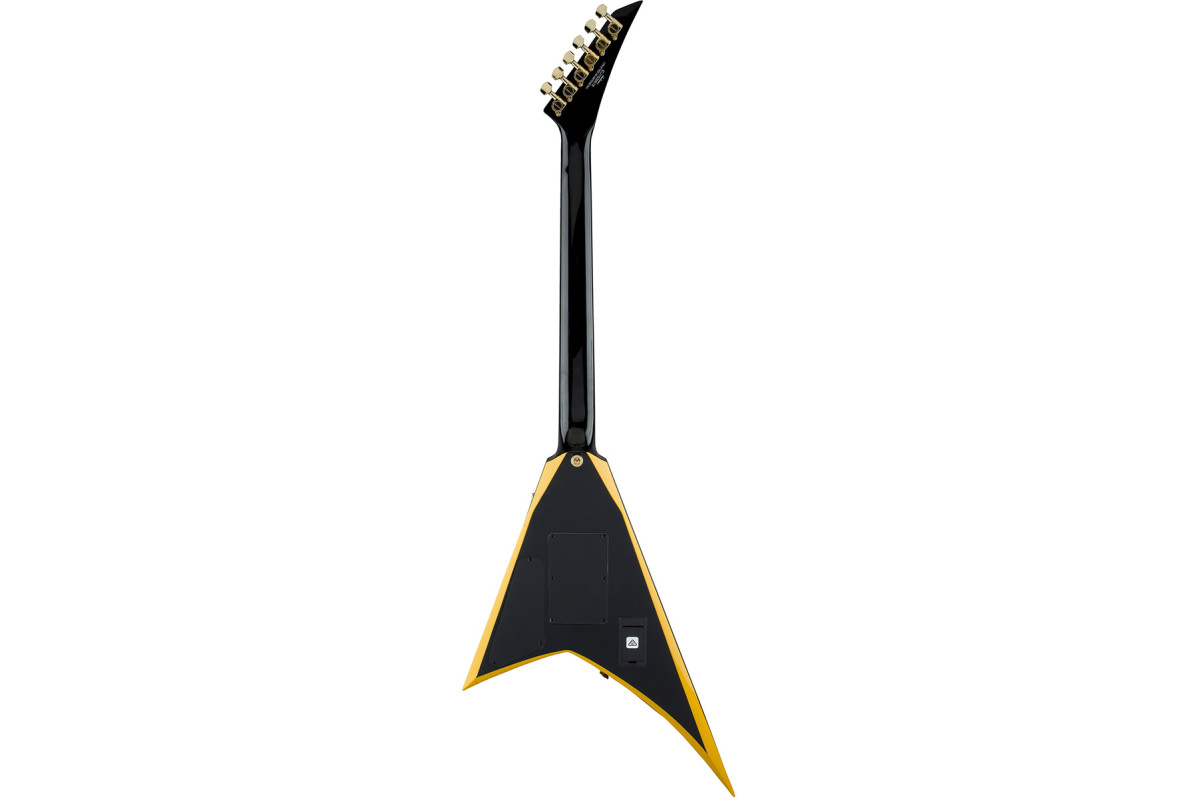 Электрогитара JACKSON X SERIES RHOADS RRX24 BLACK WITH YELLOW BEVELS 2