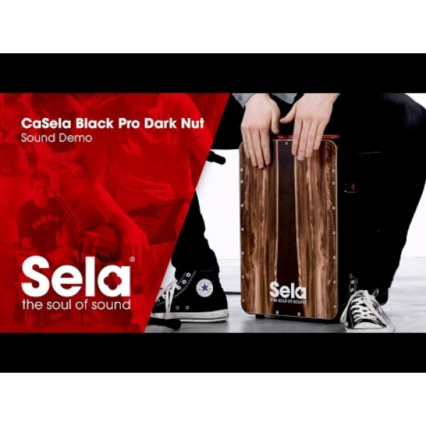 Кахон Sela CaSela Black Pro - Dark Nut SE 107 6