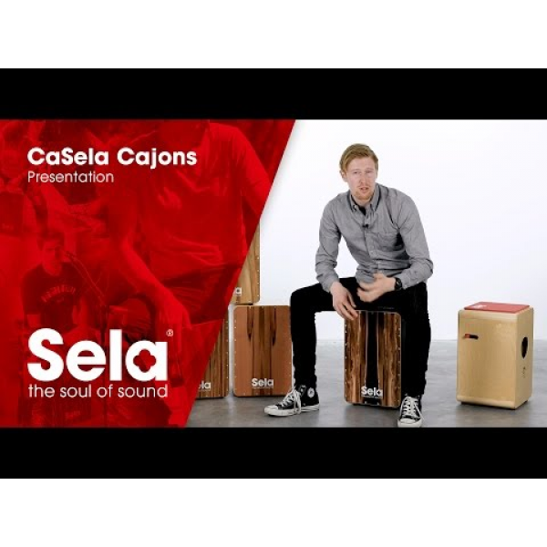 Кахон Sela CaSela Black Pro - Dark Nut SE 107 7