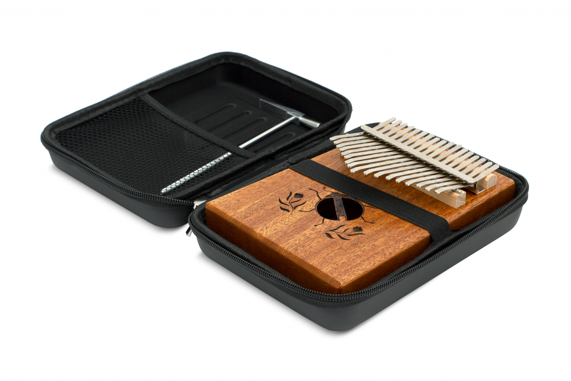 Калімба GEWA Beetle Mahogany Matte Naural, 17 Keys  2