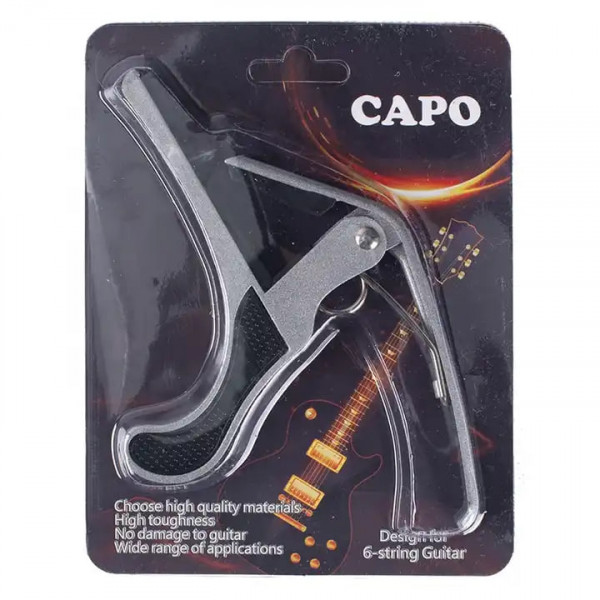 Каподастр Alfabeto CAPO4 (Silver) 2