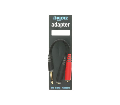 Адаптер KLOTZ AYS-1 Y-CABEL ADAPTER BLACK  2