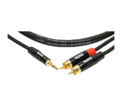 KLOTZ KY7-150 MINILINK PRO Y-CABLE BLACK 1.5 M Кабель коммутационный 2