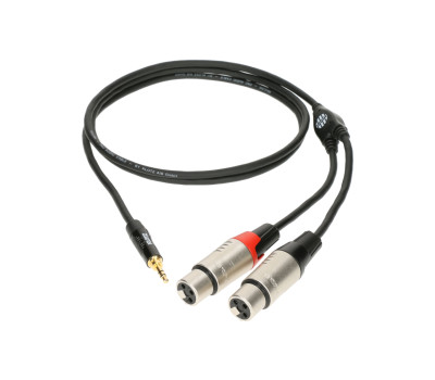 KLOTZ KY8-180 MINILINK PRO Y-CABEL 1.8 M BLACK Кабель комутаційний 2