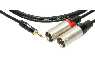 Кабель комутаційний KLOTZ KY9-180 MINILINK PRO Y-CABEL 1.8 M BLACK  3