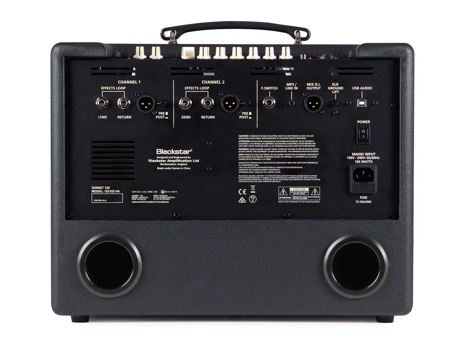 Комбік для акустичної гітари Blackstar Sonnet 120 Black  3