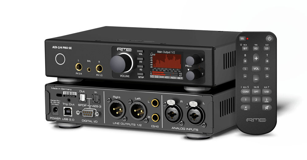 ЦАП із підсилювачем для навушників RME ADI-2/4 Pro SE 2