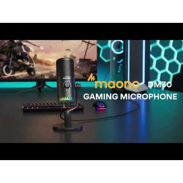 Мікрофон для геймерів Maono DM30 (Black) 3