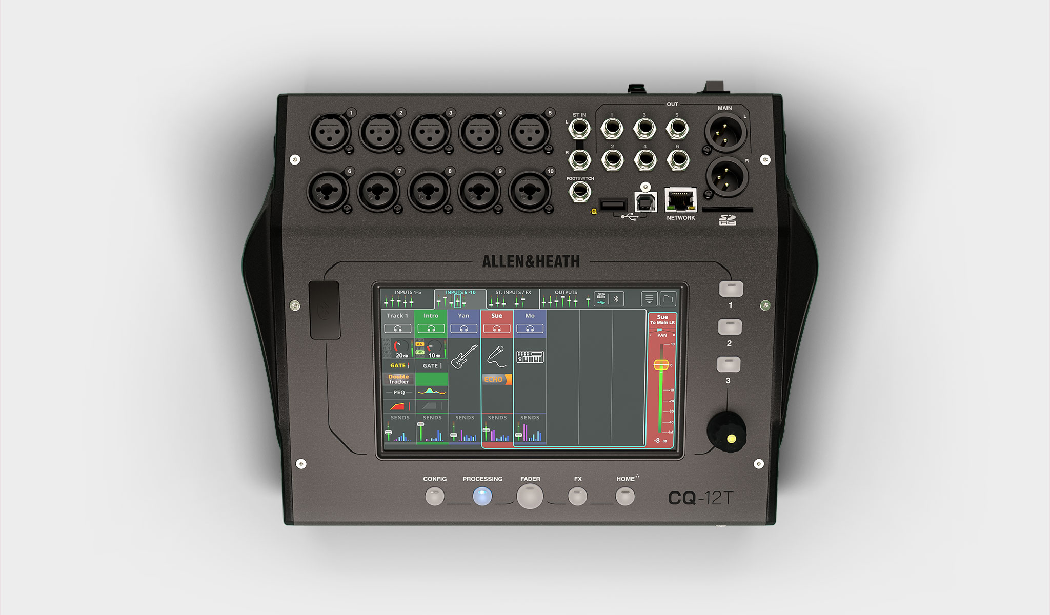 Мікшерний пульт Allen Heath CQ-12T 5