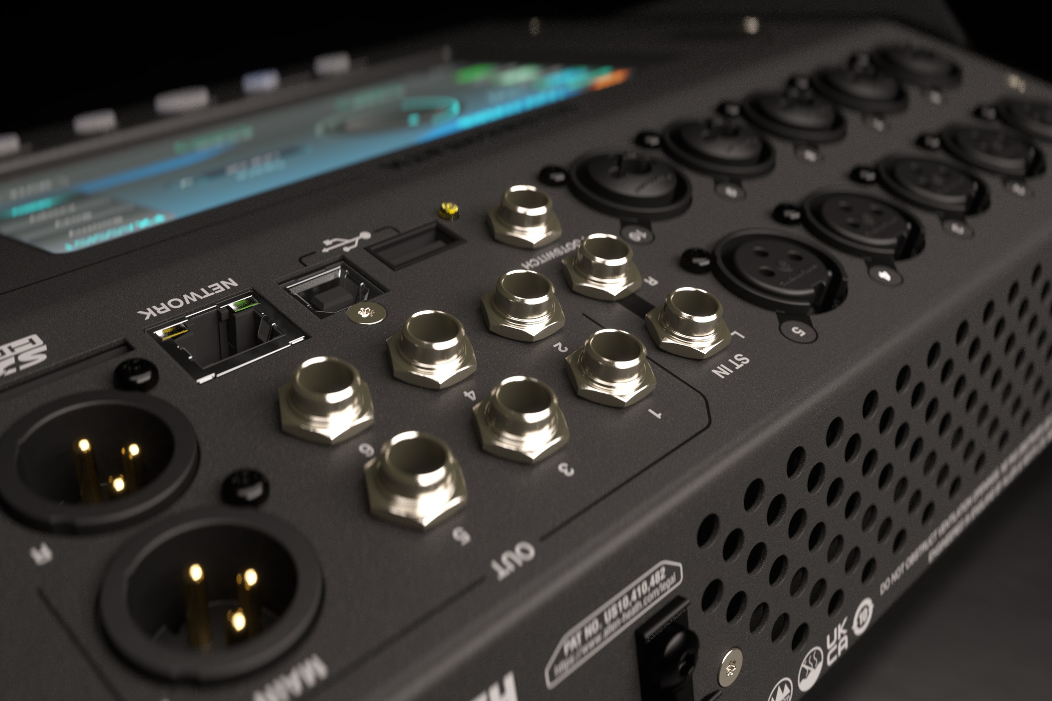 Мікшерний пульт Allen Heath CQ-12T 6