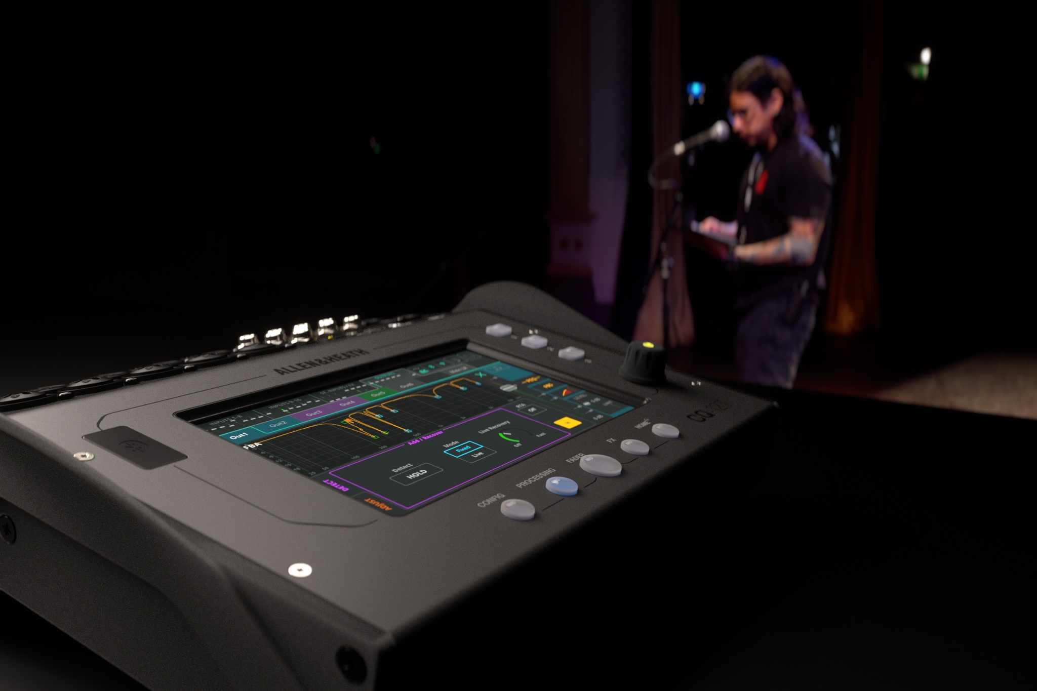 Мікшерний пульт Allen Heath CQ-12T 7