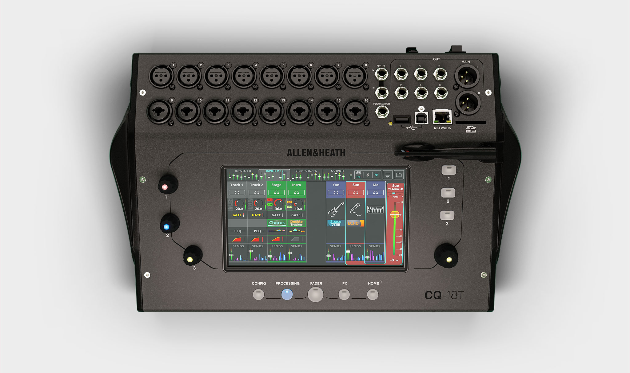 Мікшерний пульт Allen Heath CQ-18T 5
