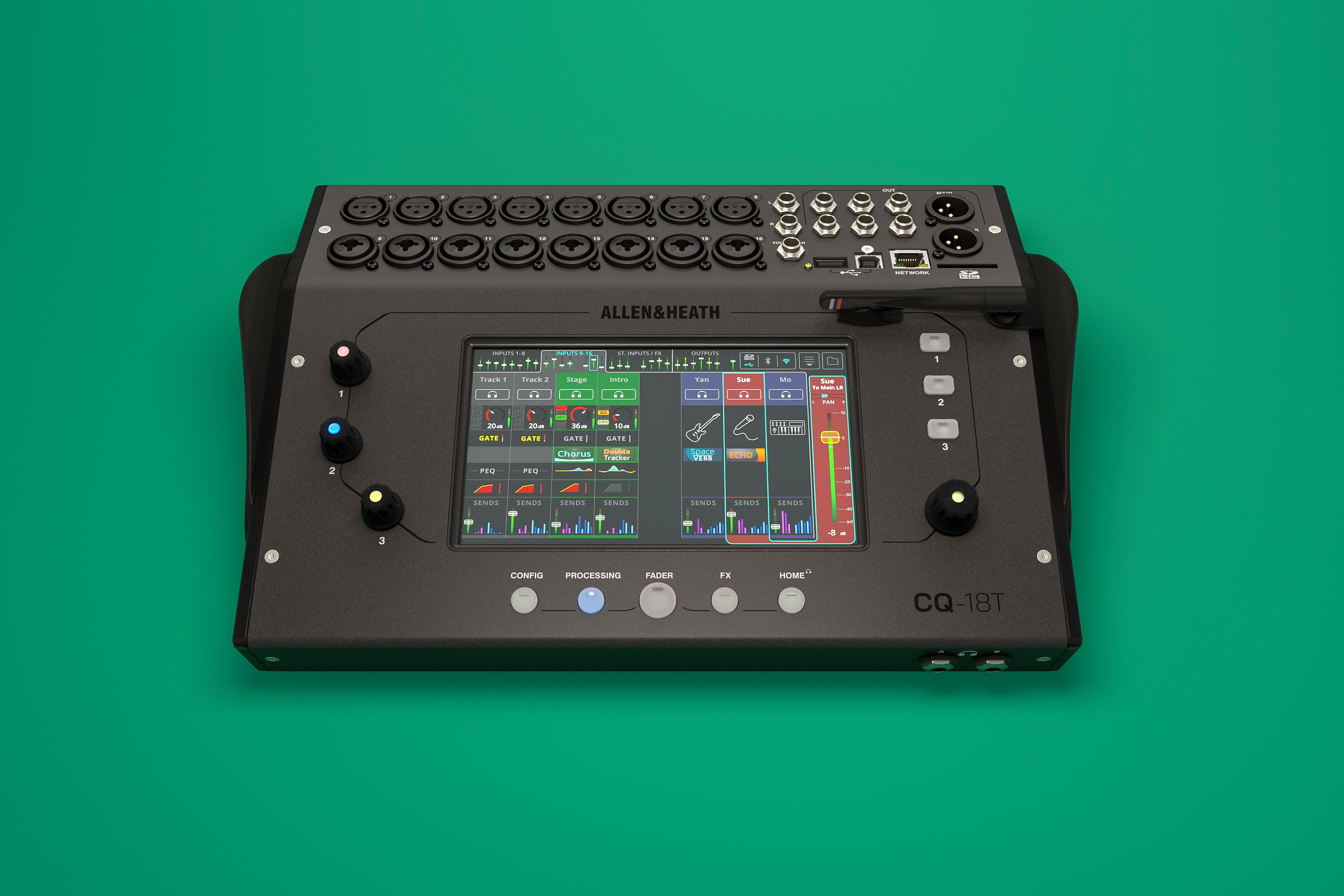 Мікшерний пульт Allen Heath CQ-18T 6