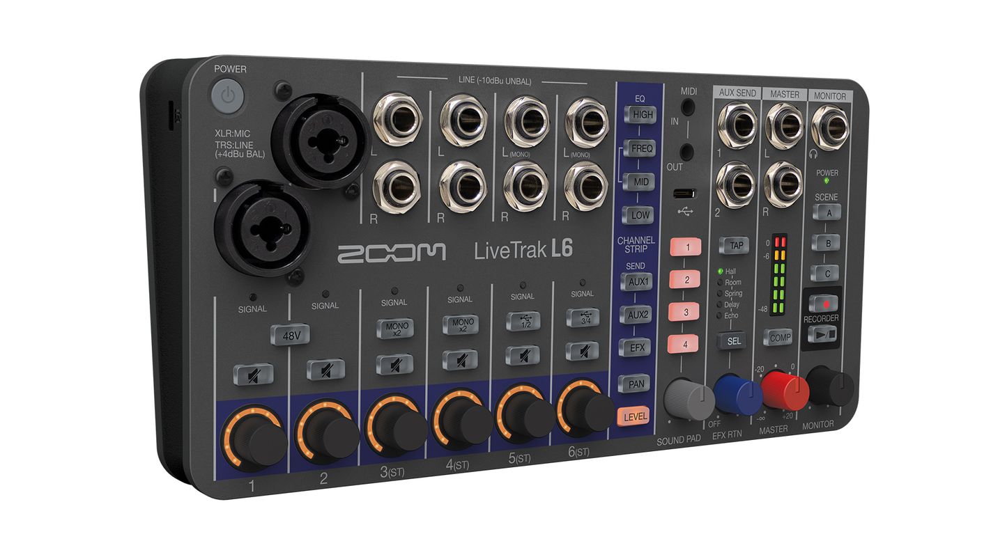 Цифровий аудіорекордер Zoom LiveTrak L-6 5