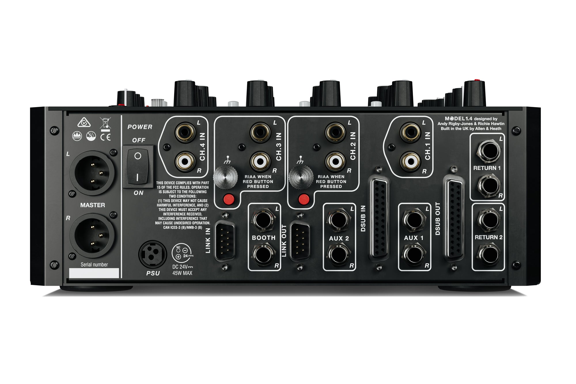 Микшерний пульт PLAYdifferently  MODEL 1.4 2