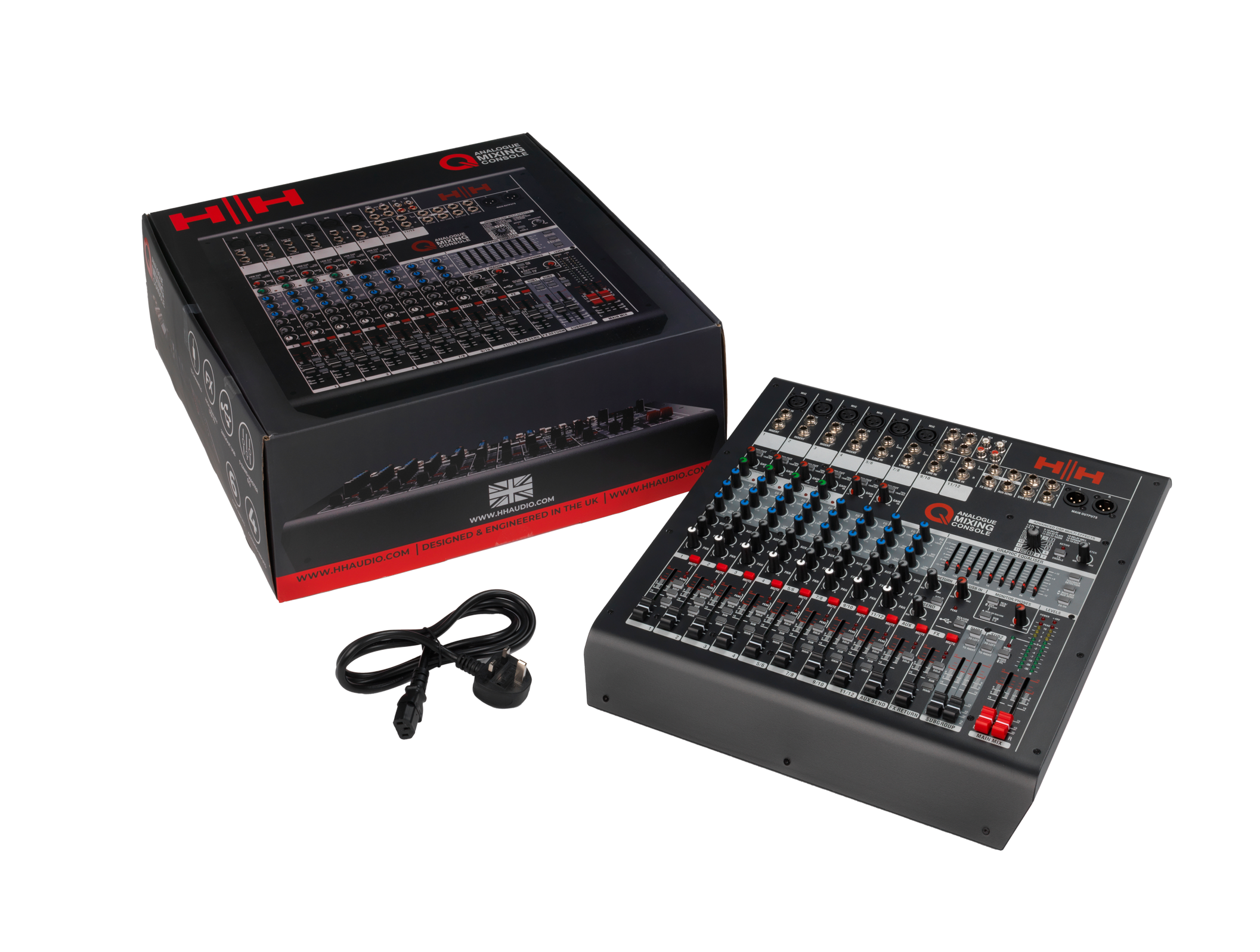 Микшерный пульт HH Electronics Q12FX 6