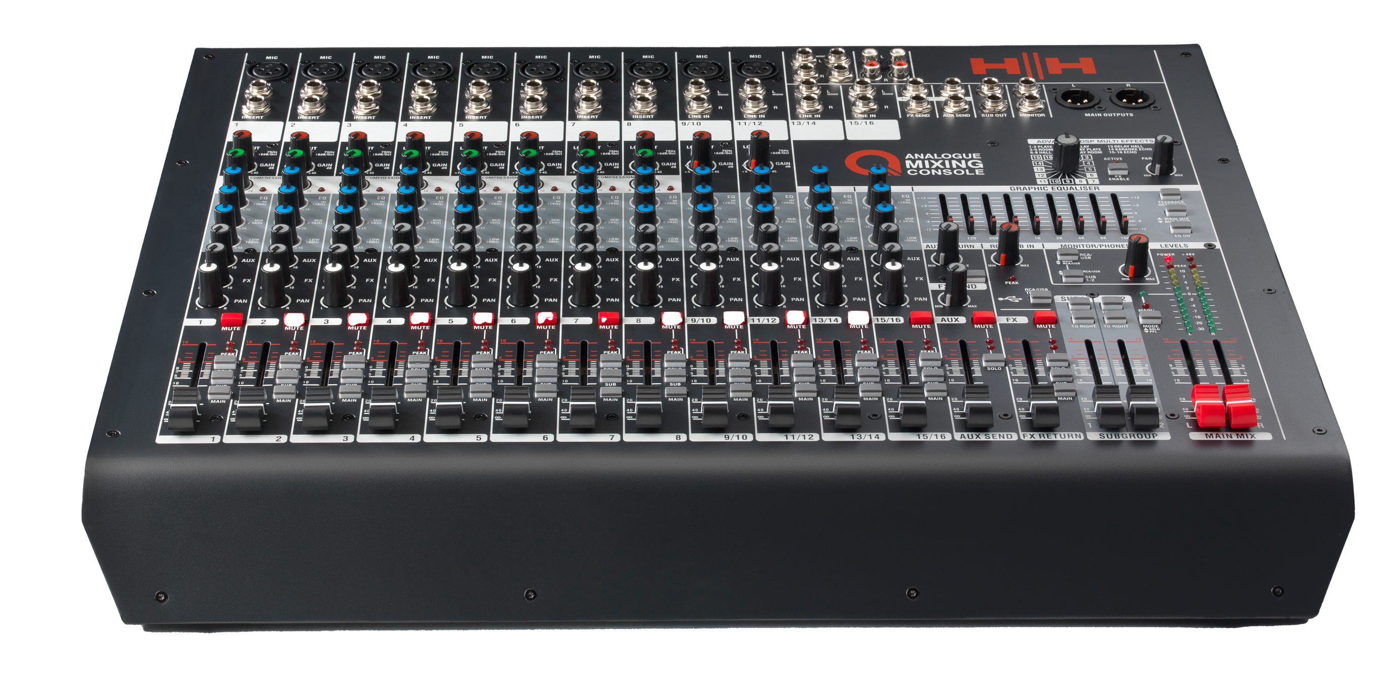 Мікшерний пульт HH Electronics Q16FX 2