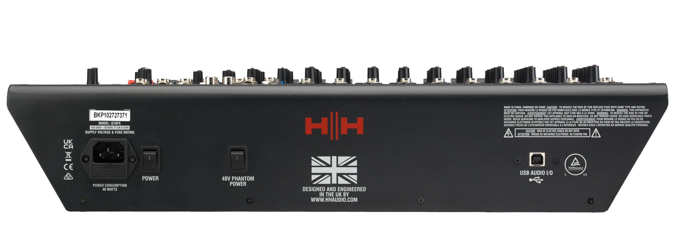 Мікшерний пульт HH Electronics Q16FX 4