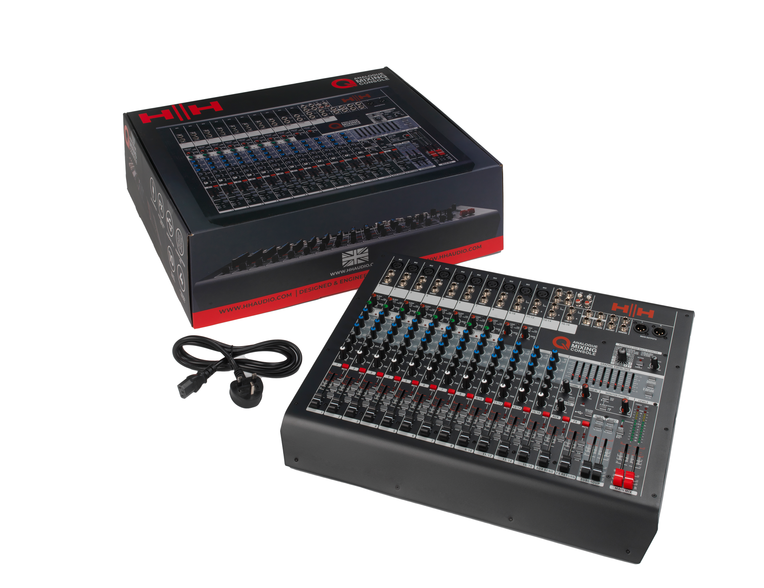 Мікшерний пульт HH Electronics Q16FX 7