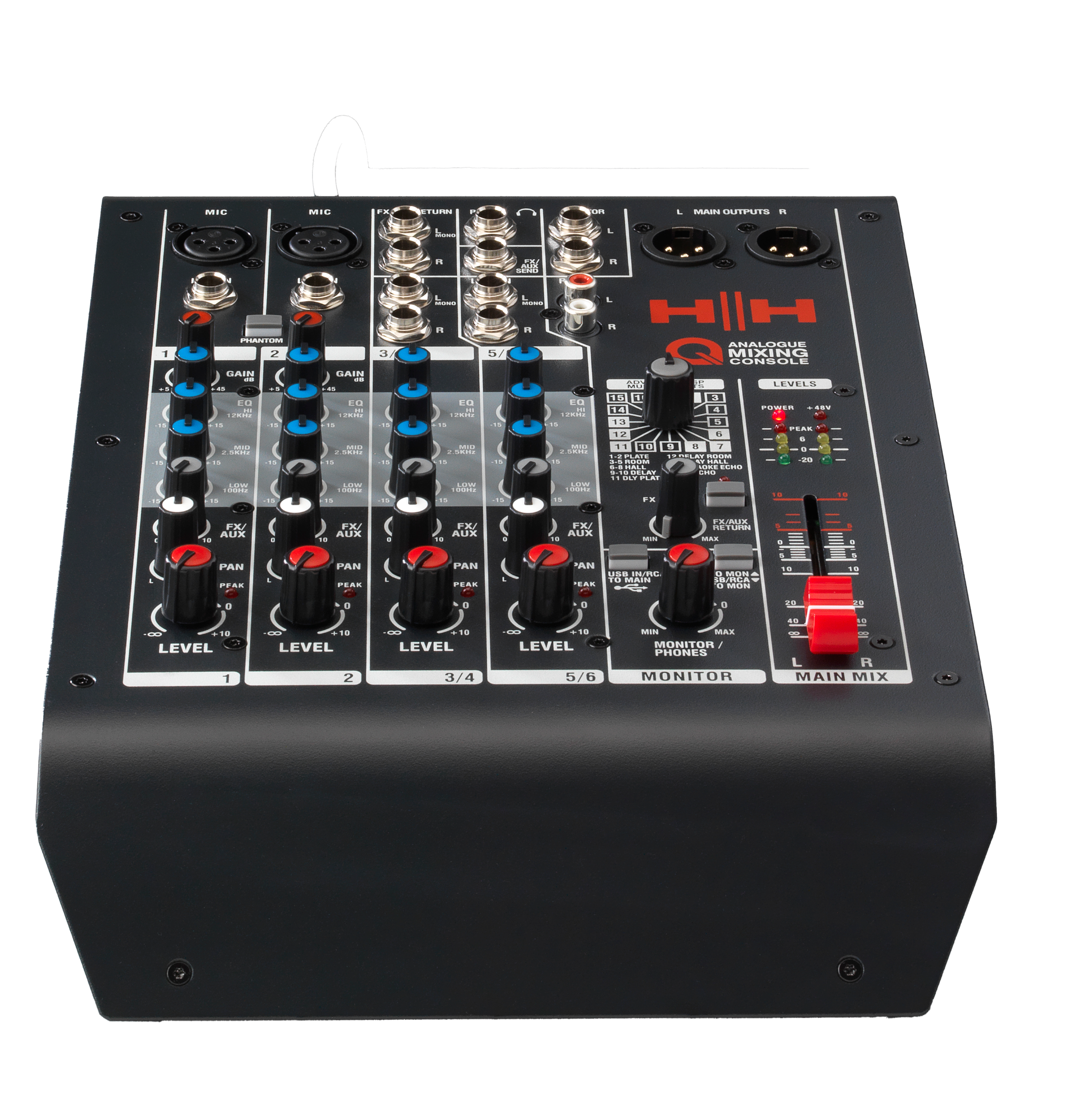 Мікшерний пульт HH Electronics Q6FX 2
