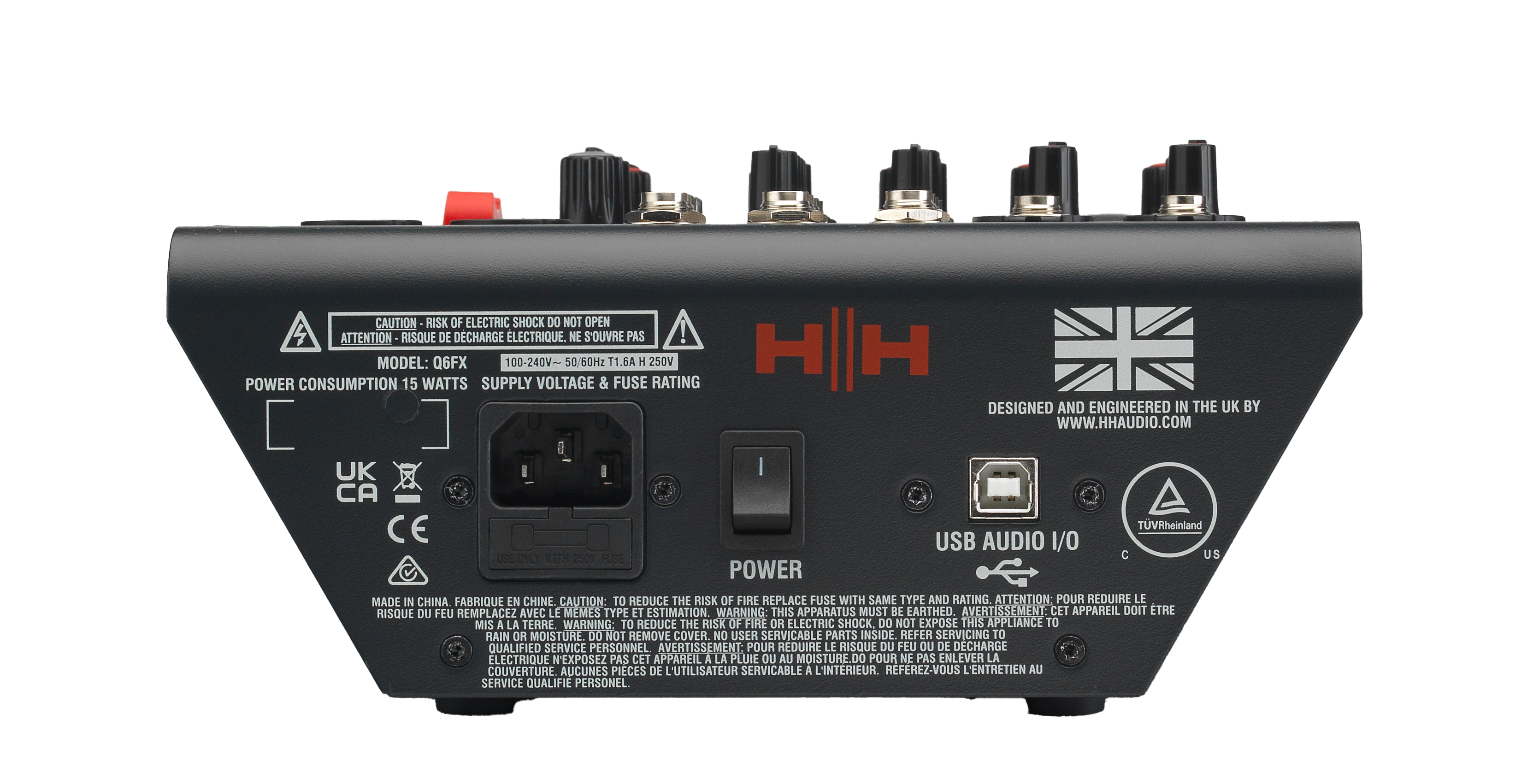 Мікшерний пульт HH Electronics Q6FX 4