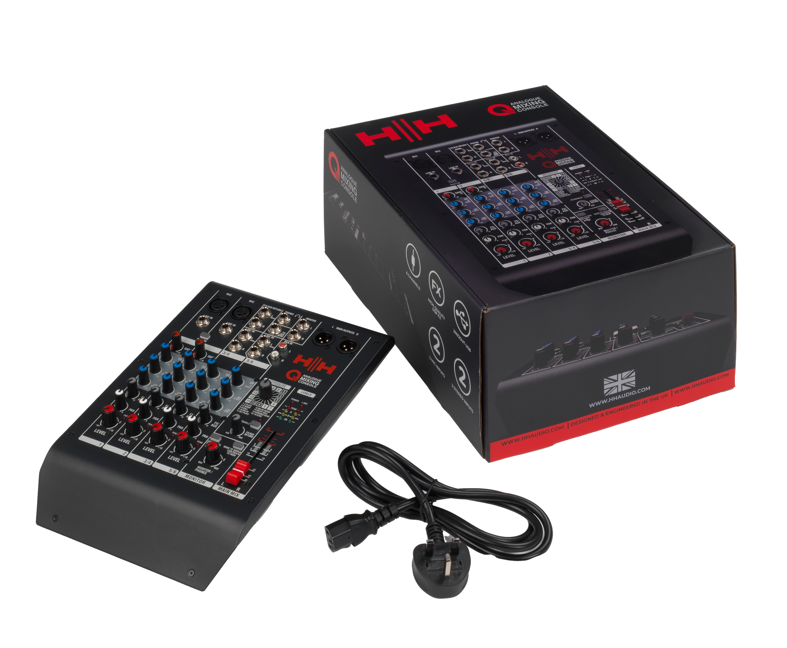 Мікшерний пульт HH Electronics Q6FX 7