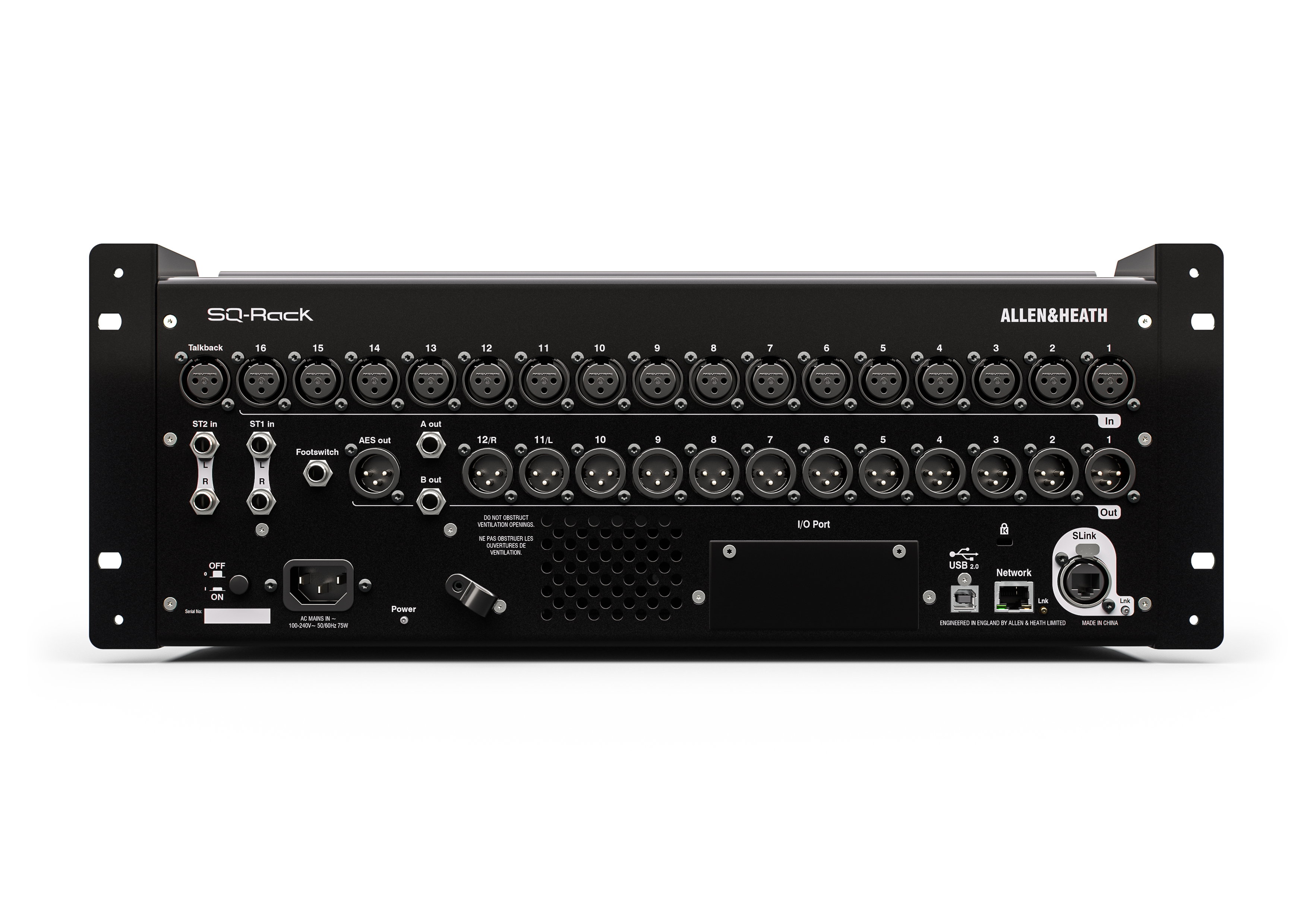 Цифровий мікшерний пульт Allen Heath SQ-RACK (160145) 10