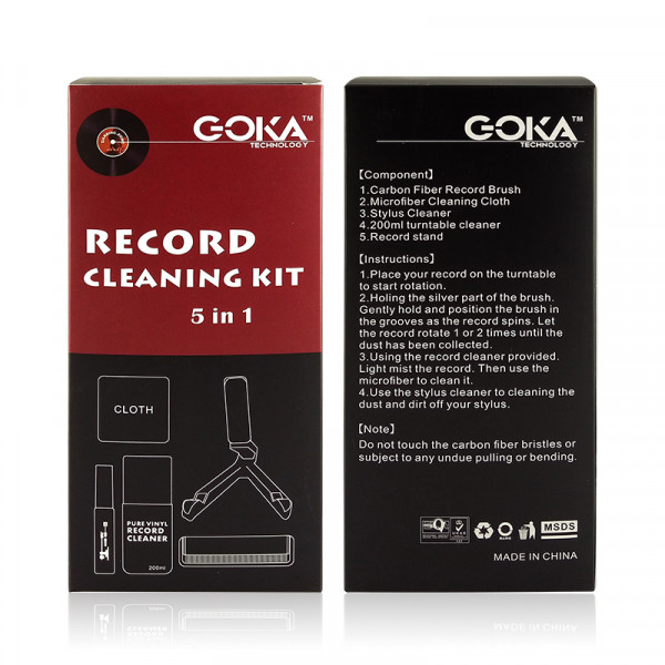 Набор по уходу за винилом GOKA Vinyl Record Care Set 1 4 Набор по уходу за винилом GOKA Vinyl Record Care Set 1 4