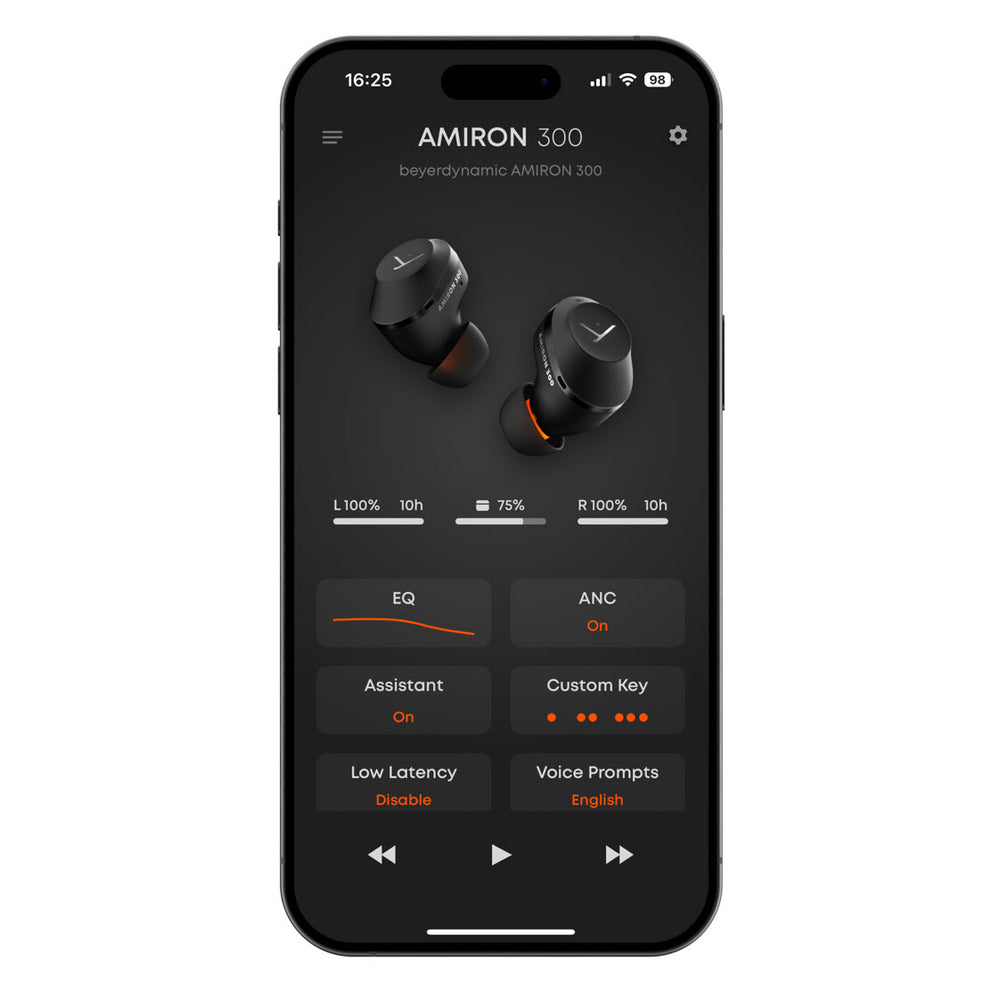 Навушники Amiron 300 TWS black 10