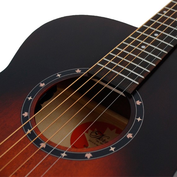 NORMAN 041909 - B18 Burnt Umber CH A/E (Made in Canada) - акустична гітара з підключенням 5