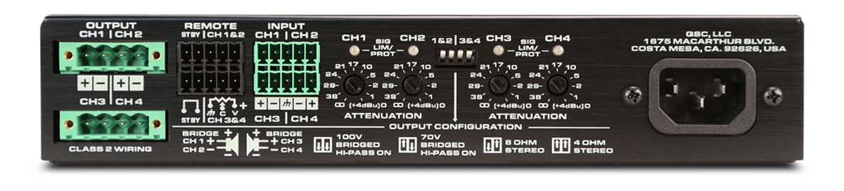 Усилитель мощности QSC SPA4-100 4