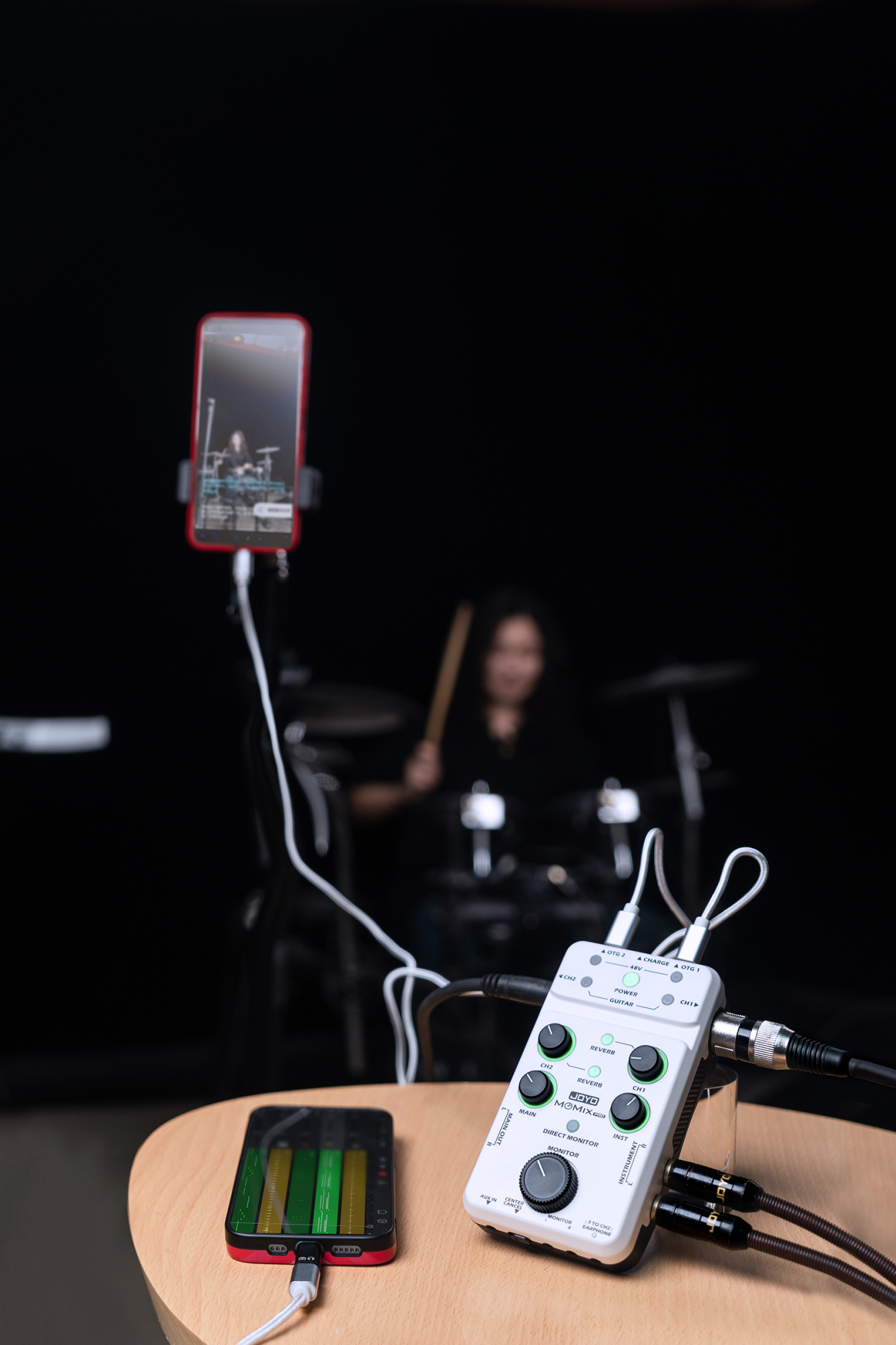 Портативний мікшерний пульт Joyo MOMIX Pro  8