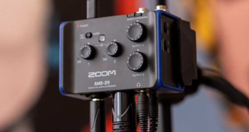 Аудиоинтерфейс Zoom AMS-24 4
