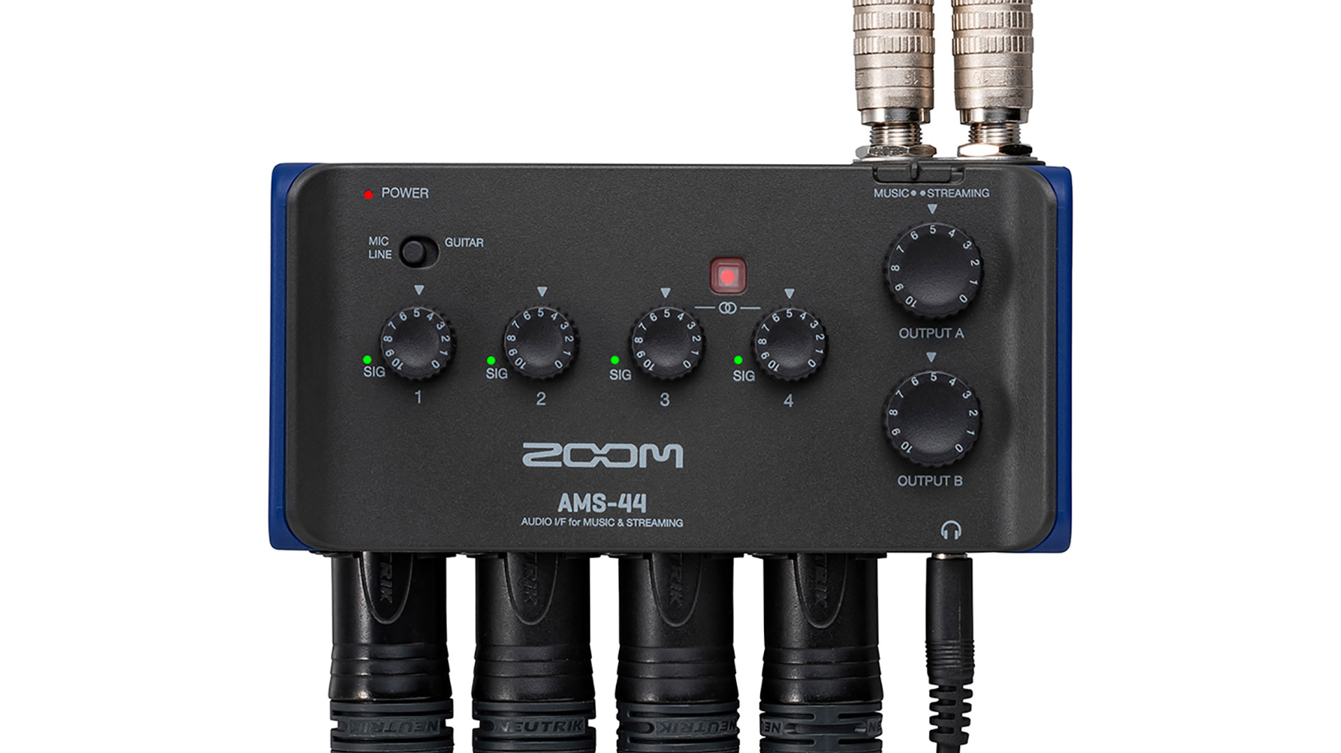 Аудиоинтерфейс Zoom AMS-44 4