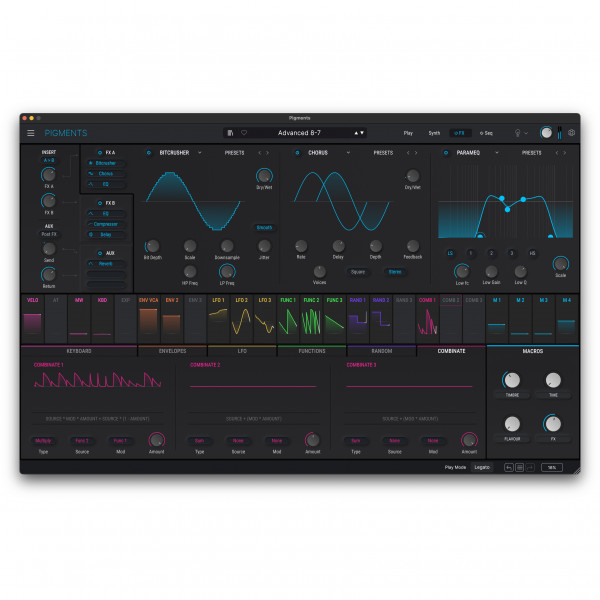Программное обеспечение Arturia Pigments 5 2