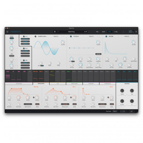 Программное обеспечение Arturia Pigments 5 3