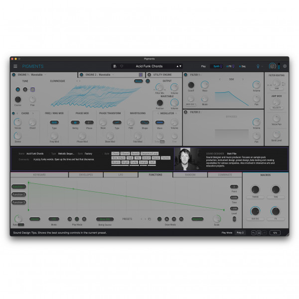 Программное обеспечение Arturia Pigments 5 5