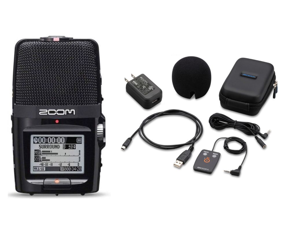Портативний цифровий рекордер Zoom H2n SET 3